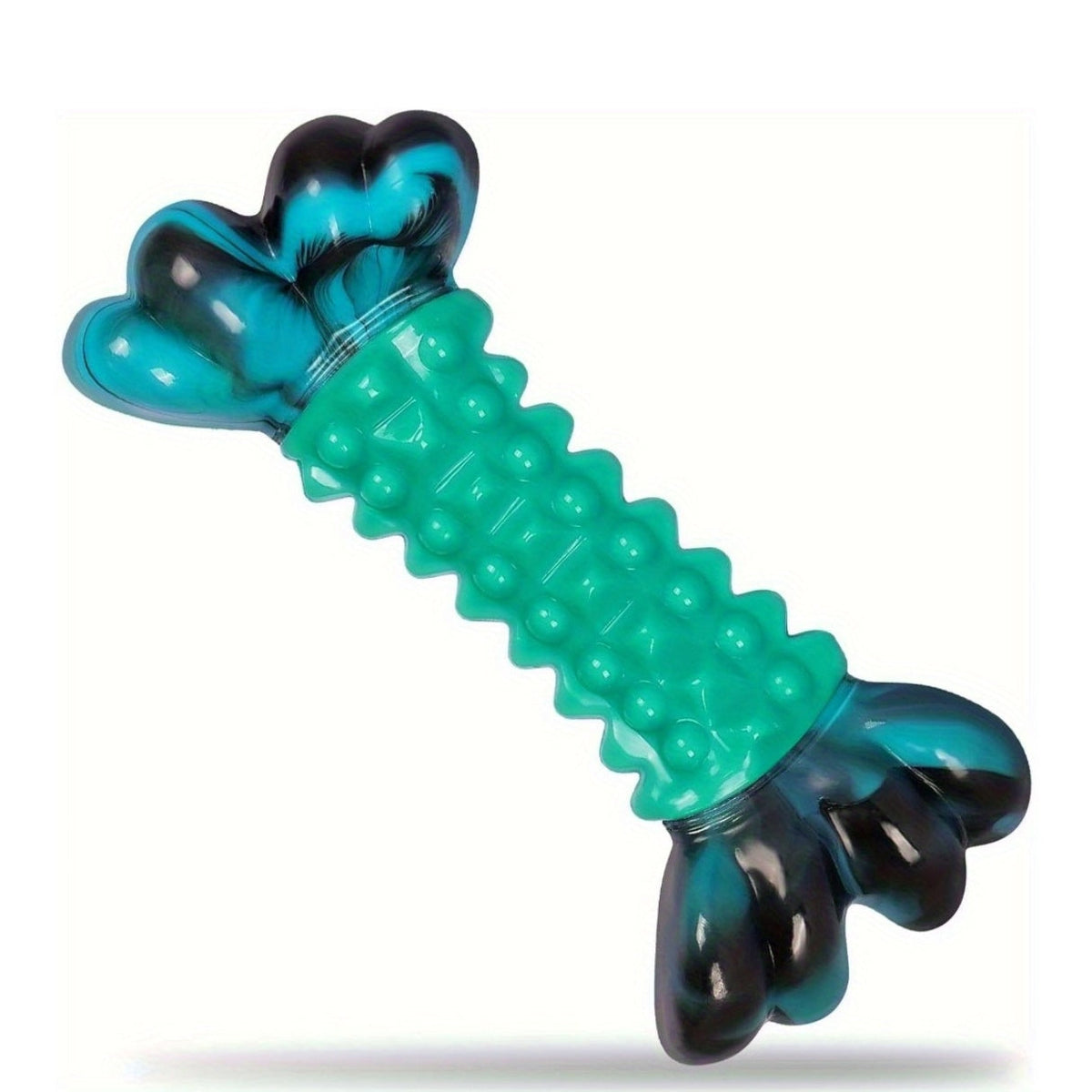 Os à mâcher en nylon pour chiens destructeurs – Jouet solide et durable pour chiens de races moyennes et grandes, os indestructible longue durée pour mâcheurs puissants, nettoyage des dents, disponible en lot de 1 ou 2 pièces