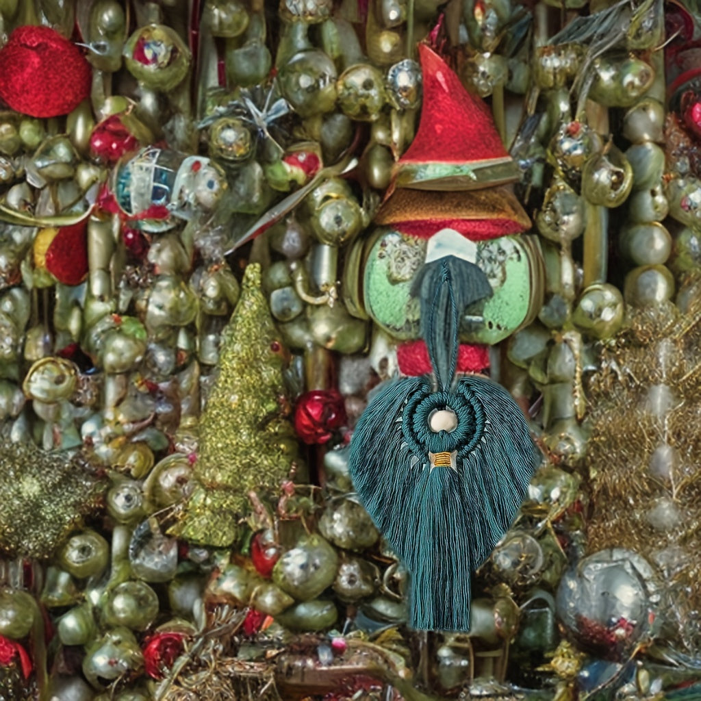 Kit d'anges en macramé 3 pièces, décoration de Noël DIY à suspendre, ensemble de loisirs créatifs bohèmes, cadeau pour maman et filles, décoration de maison pour les fêtes