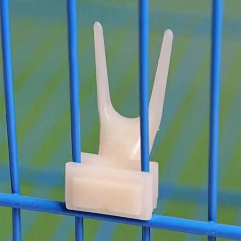 Mangeoire à fruits pour oiseaux, lot de 5 pics à nourriture en plastique pour perroquets, perruches, calopsittes, conures et inséparables, support à friandises et légumes pour cage, accessoire de cage, tailles petite et grande