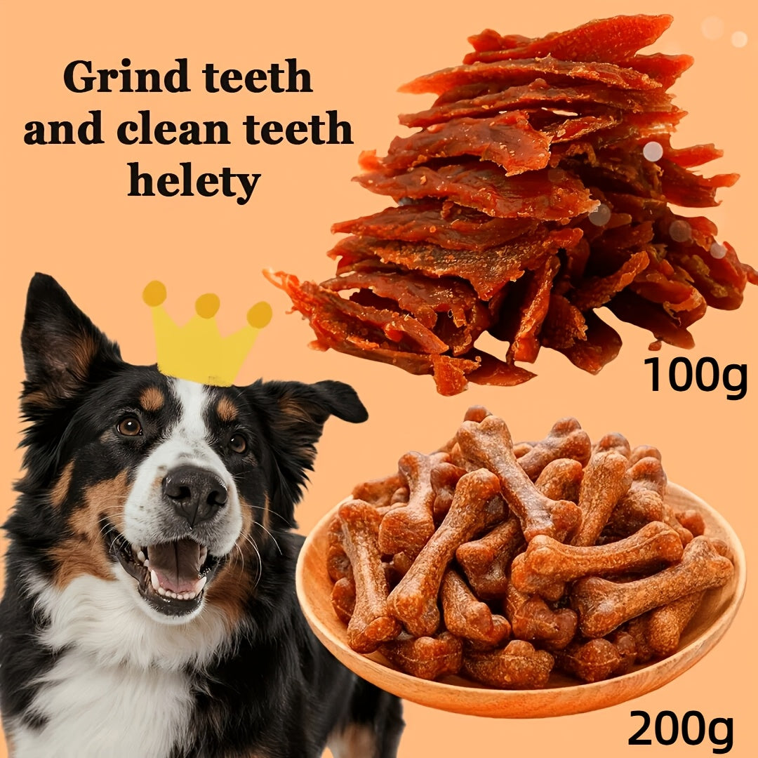 Friandises riches en protéines pour chiens : lamelles de poulet et de canard, sans céréales, récompenses de dressage, saucisses, santé dentaire, faible en gras, facilement digestibles, races moyennes et grandes, coffret cadeau, assortiments multi-saveurs