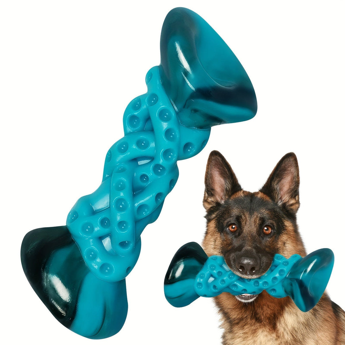 Jouet à mâcher durable en nylon pour chien, anti-anxiété, anti-ennui, jouet indestructible pour petits, moyens et grands chiens, mâcheurs agressifs, tailles standard et grande, occupe les chiens, soulage le stress