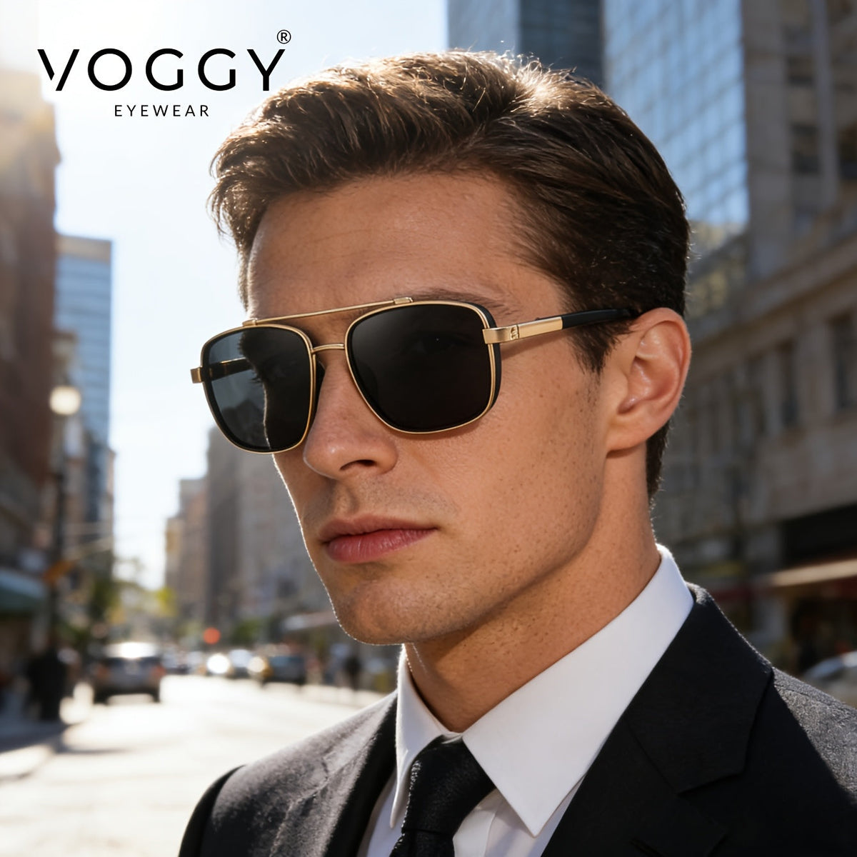 Lunettes de soleil polarisées style aviateur rétro, monture mixte en métal et TR90, protection UV, pour conduite, pêche et activités en extérieur, 5 couleurs