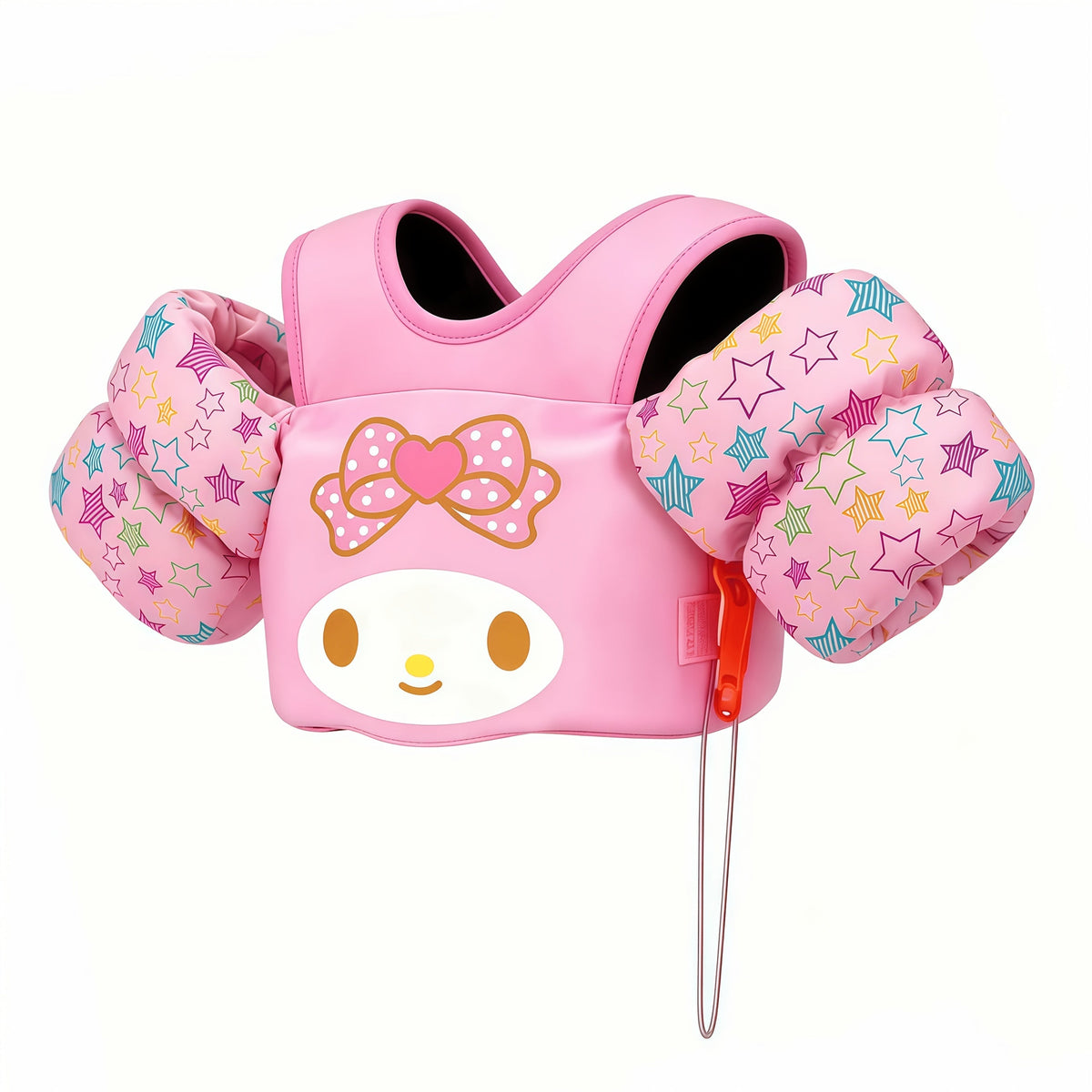 Gilet de natation pour enfants avec brassards, sangles réglables en nylon, motif dessin animé mignon, pour enfants de 9 à 30 kg (2 à 9 ans), aide à la natation pour piscine, plage et lac, gilet flottant d'apprentissage pour garçons et filles