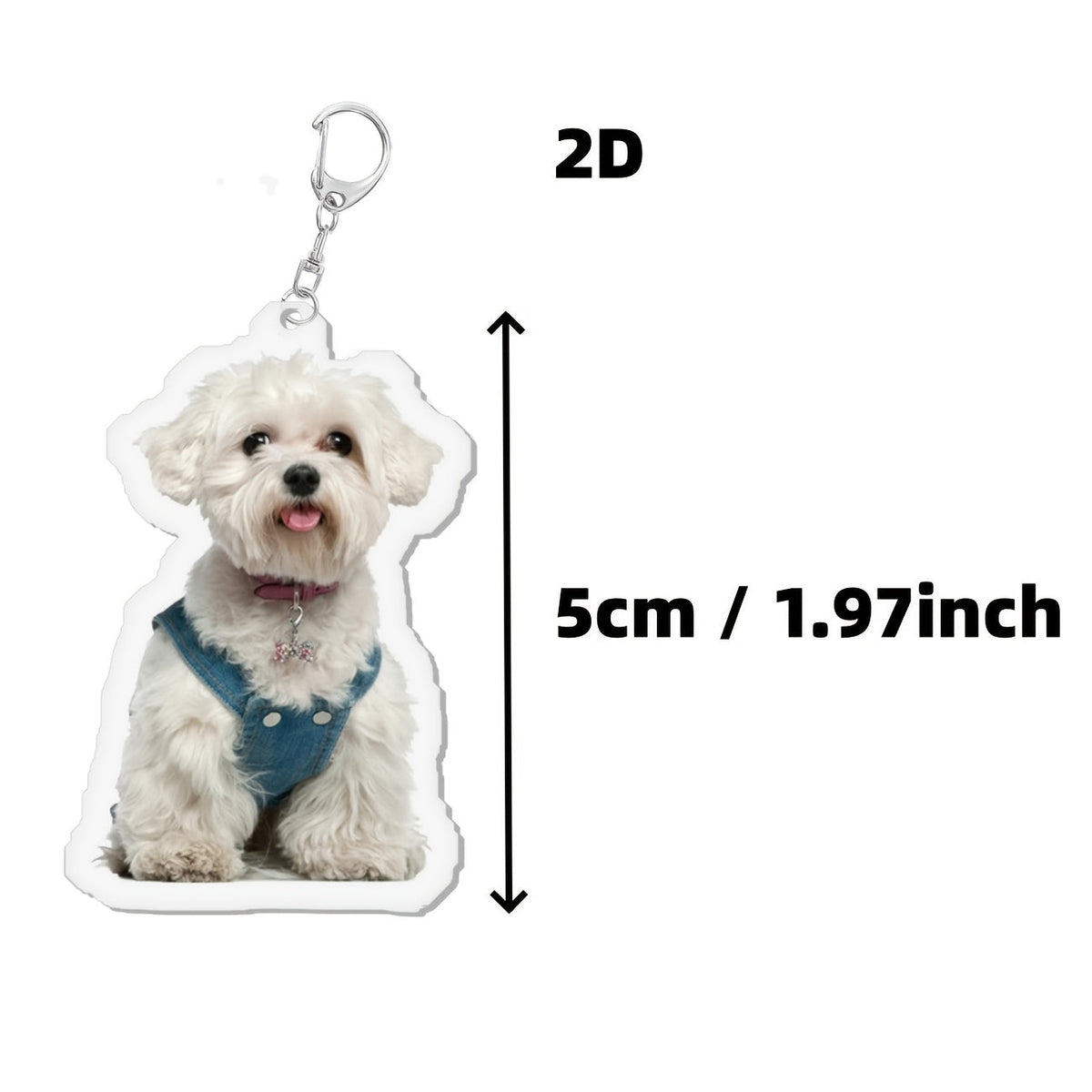 Porte-clés commémoratif personnalisé pour animal de compagnie – Porte-clés « Forever in Your Heart » pour chien ou chat perdu, cadeau de sympathie pour la perte d'un animal, souvenir gravé en mémoire d'un animal