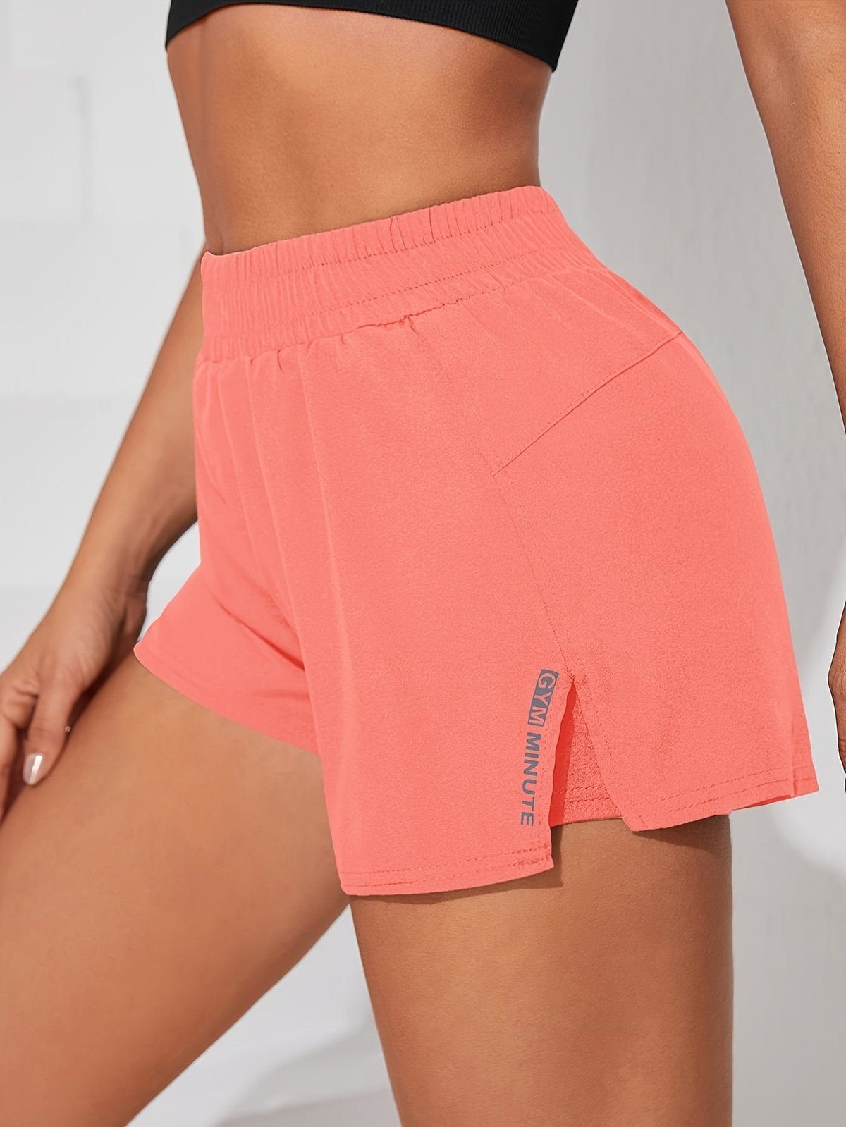 Short de yoga pour femme avec poche – Short de sport décontracté, extensible et opaque pour l'entraînement, la gym, la course à pied, printemps, été, automne