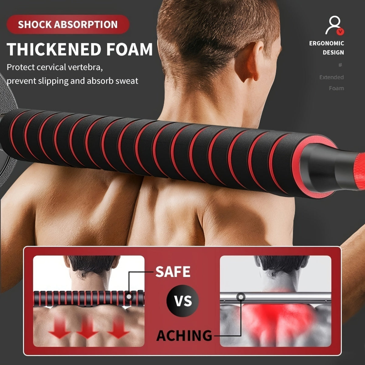 Set d'haltères réglables 10 kg & 20 kg pour hommes et femmes – Équipement de musculation pour salle de sport à domicile avec barre de connexion et disques pour entraînement de force, renforcement musculaire et remise en forme