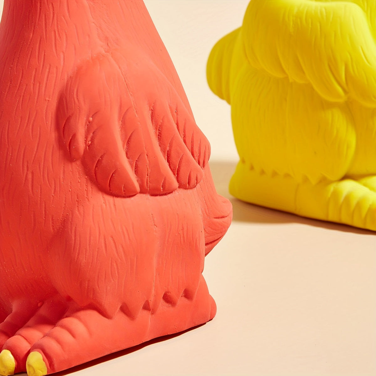 Jouet à mâcher grinçant pour chien en forme de poulet et de canard – Jouet sonore en latex durable pour chiens, sans pile, pour faire les dents et jouer de manière interactive avec les chiots et les chiens adultes, canard bleu et poulet vert