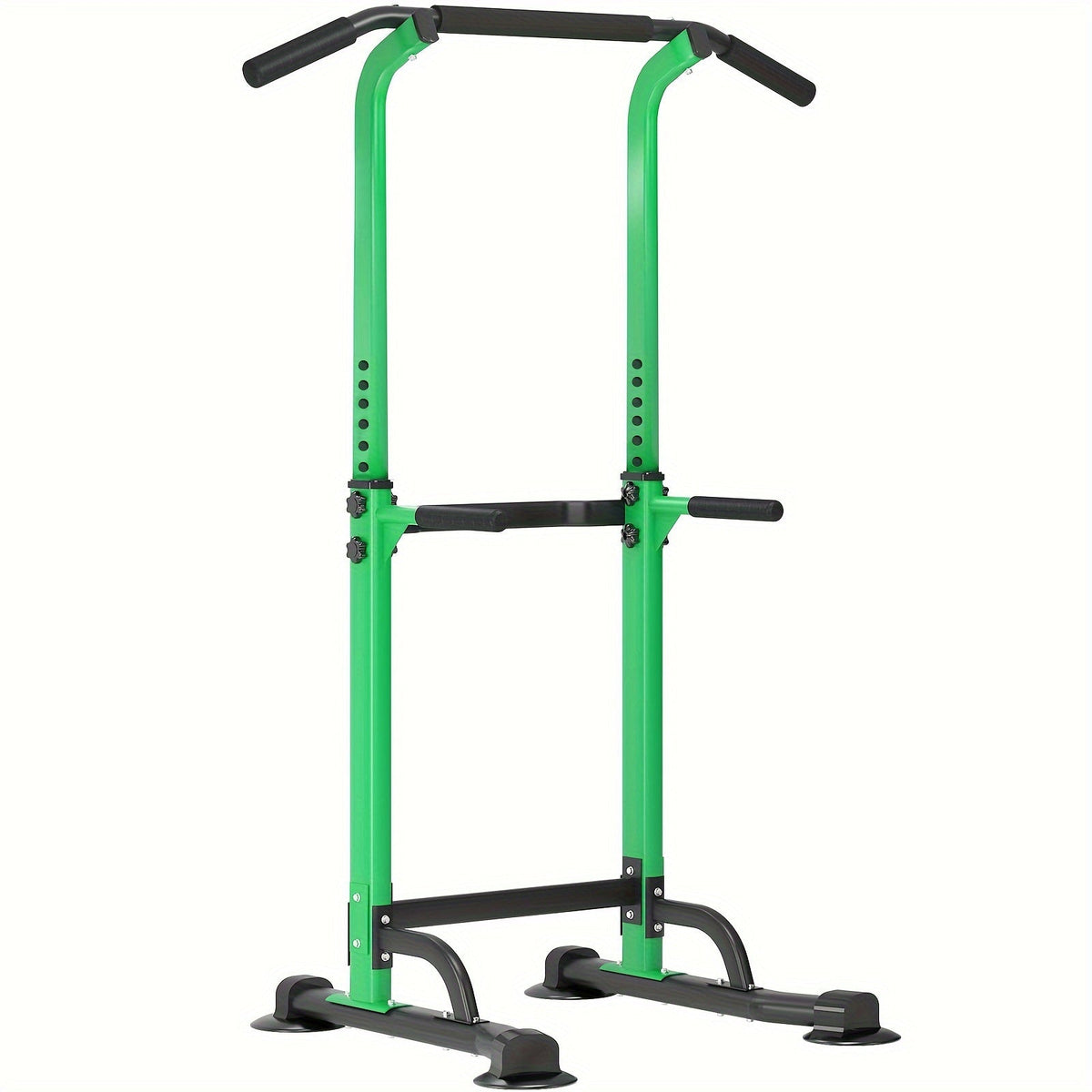 Station de musculation avec barre de traction, 10 hauteurs réglables, capacité de 150 kg, entraînement complet du corps pour salle de sport à domicile – Rose Noir Rouge Jaune Bleu Orange Vert