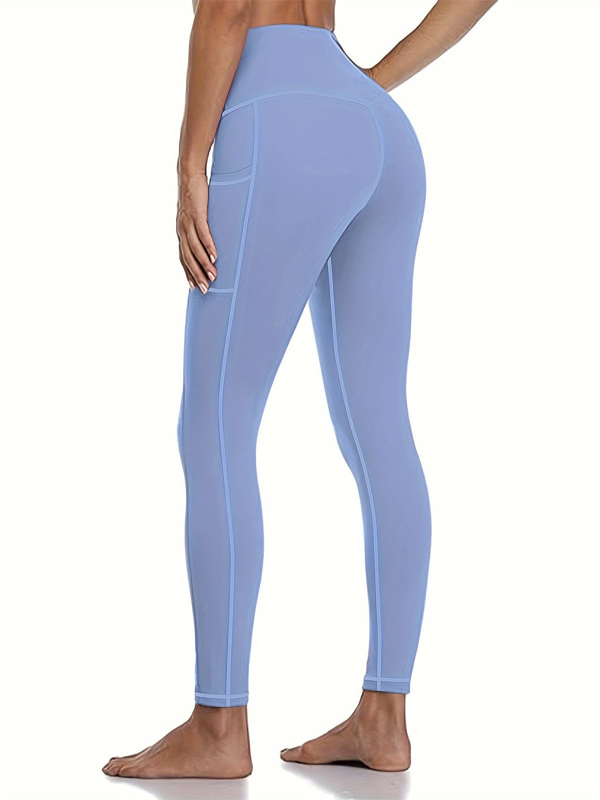 Lot de 5 pantalons de yoga de compression à motifs pour femmes – Leggings de fitness 7/8, coupe cheville, à motifs léopard, camouflage et unis, bas de survêtement de sport taille haute pour la gym, S-XXL