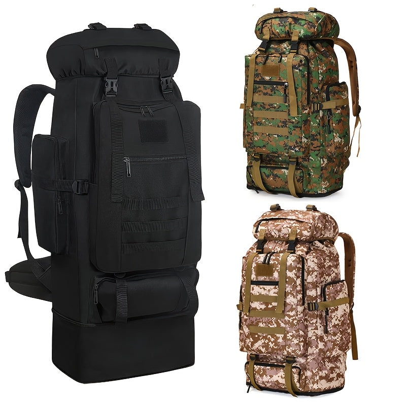 Sac à dos de randonnée grande capacité 26-42 L extensible - Sac pour camping, alpinisme, homme et femme, sac de jour léger pour les loisirs et l'aventure