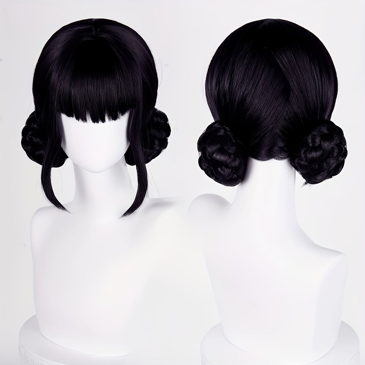 Anime K-Pop Idol Cosplay Wig Pink Purple Black No Sew No Glue Group Costume for Halloween Parties Fan Gatherings Cosplay Events Dance Pose Design 12-30 Inch