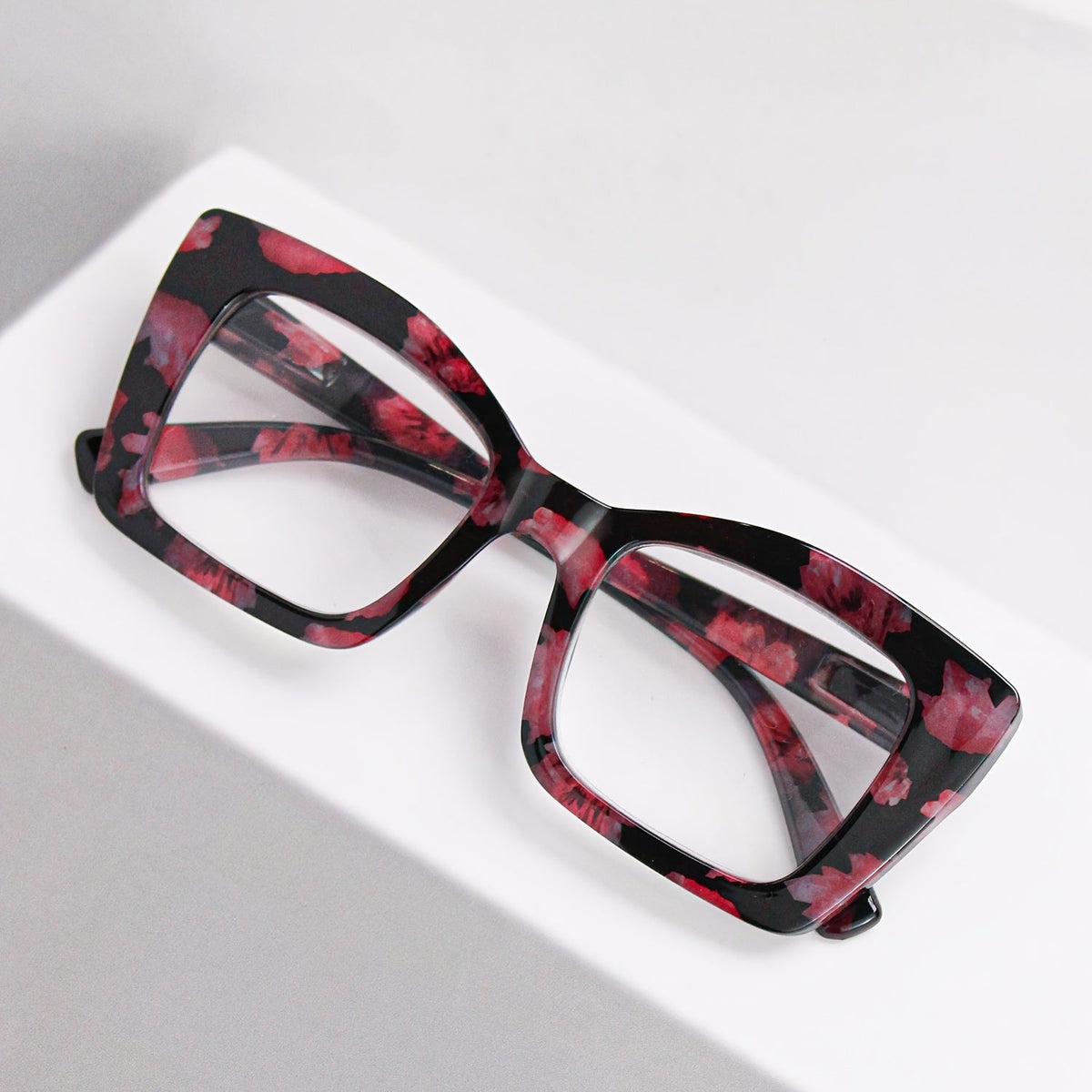 Lot de 7 paires de lunettes de lecture pour femmes – Grand style vintage carré, charnières à ressort, grossissement de +1,0 à +4,0, monture en PC durable, lunettes élégantes pour le quotidien des femmes