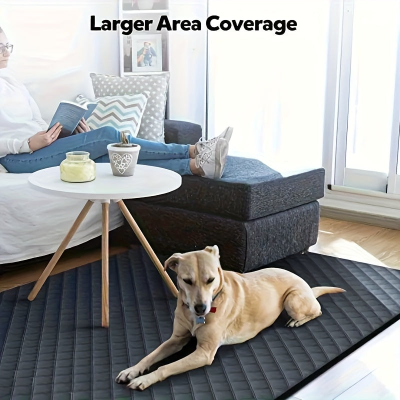 Tapis imperméable pour animaux, étanche, antidérapant et réutilisable, alèse pour chien anti-odeurs, tapis de confort lavable pour cage, caisse, siège auto, canapé et sol, tapis d'apprentissage pour chiot, style classique