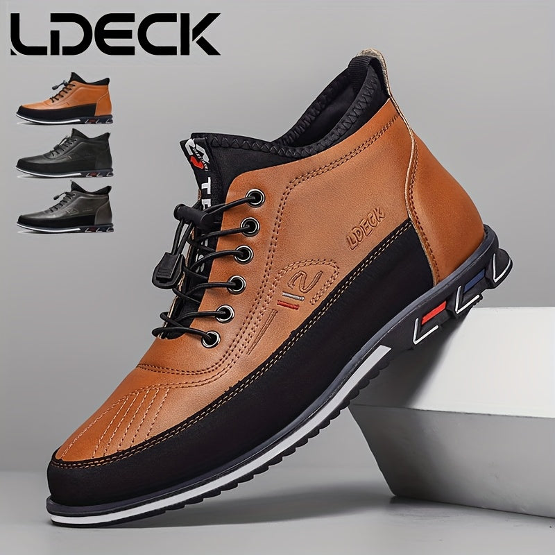 Chaussures montantes habillées pour homme style « business casual » – Baskets Oxford à lacets formelles pour le bureau et le costume, 13 couleurs, tailles américaines 6,5 à 13,5