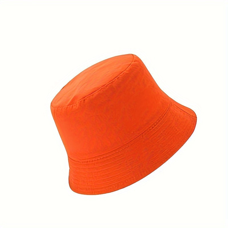 Lot de 4 bobs pliables pour hommes et femmes - Chapeaux souples de couleur unie, compacts, avec protection solaire UPF pour les activités en plein air, la plage, la randonnée, la pêche, le camping et les voyages, chapeau d'été unisexe, couleurs aléatoires