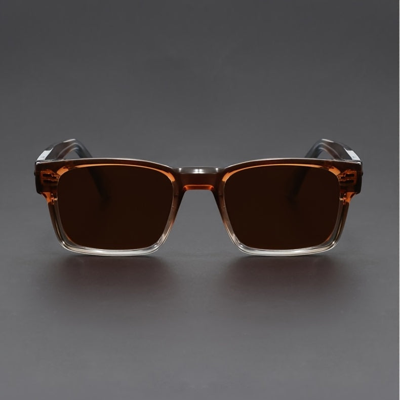 Lunettes carrées rétro pour hommes – Monture légère et durable en TR90, style classique d'inspiration japonaise, lunettes polyvalentes pour le quotidien et les occasions formelles, plusieurs coloris disponibles