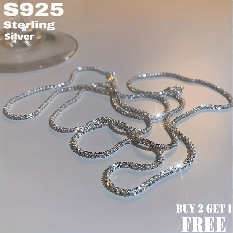 Collier étoile scintillante en argent sterling 925 pour hommes et femmes – Pendentif étoile minimaliste avec chaîne, bijou unisexe délicat avec coffret cadeau, tailles 16-24 pouces, cadeau idéal pour les couples et les parents