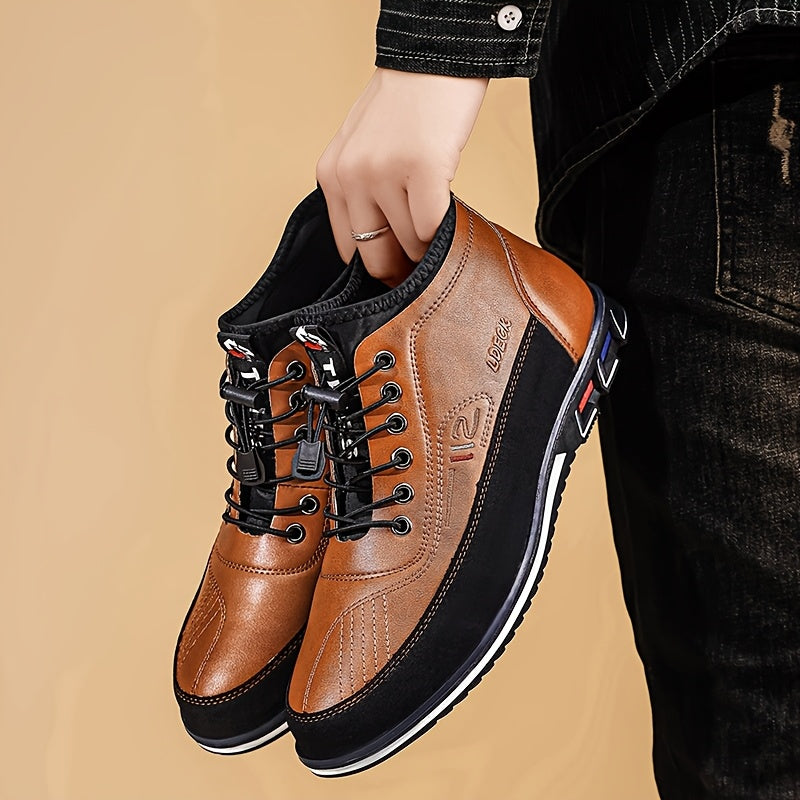 Chaussures montantes habillées pour homme style « business casual » – Baskets Oxford à lacets formelles pour le bureau et le costume, 13 couleurs, tailles américaines 6,5 à 13,5