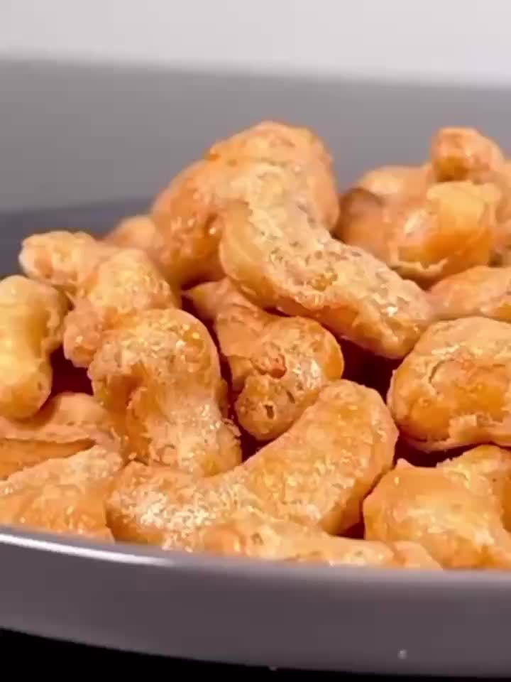 Noix de cajou grillées enrobées de sucre sans sel, 3 sachets (300 g chacun) – En-cas asiatique nutritif aux fruits secs, idéal pour les cadeaux de fin d'année, le thé de l'après-midi, le bureau et le grignotage au quotidien