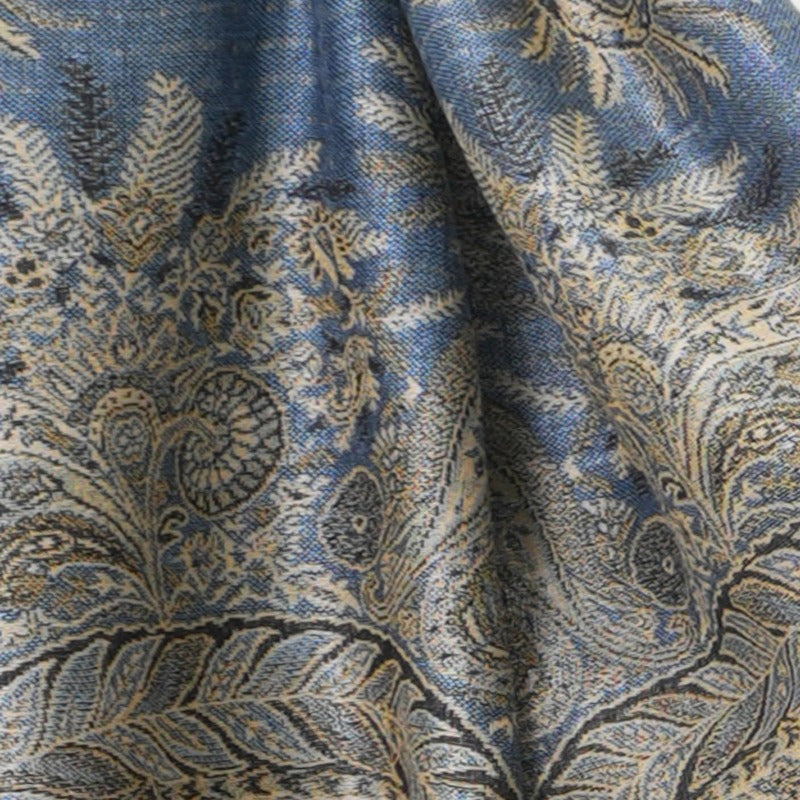 Écharpe pashmina à motif cachemire « queue de phénix » – Châle enveloppant épais et chaud pour femme, tissu doux et luxueux disponible en 17 couleurs éclatantes, polyvalent pour les événements formels, le quotidien et les cadeaux
