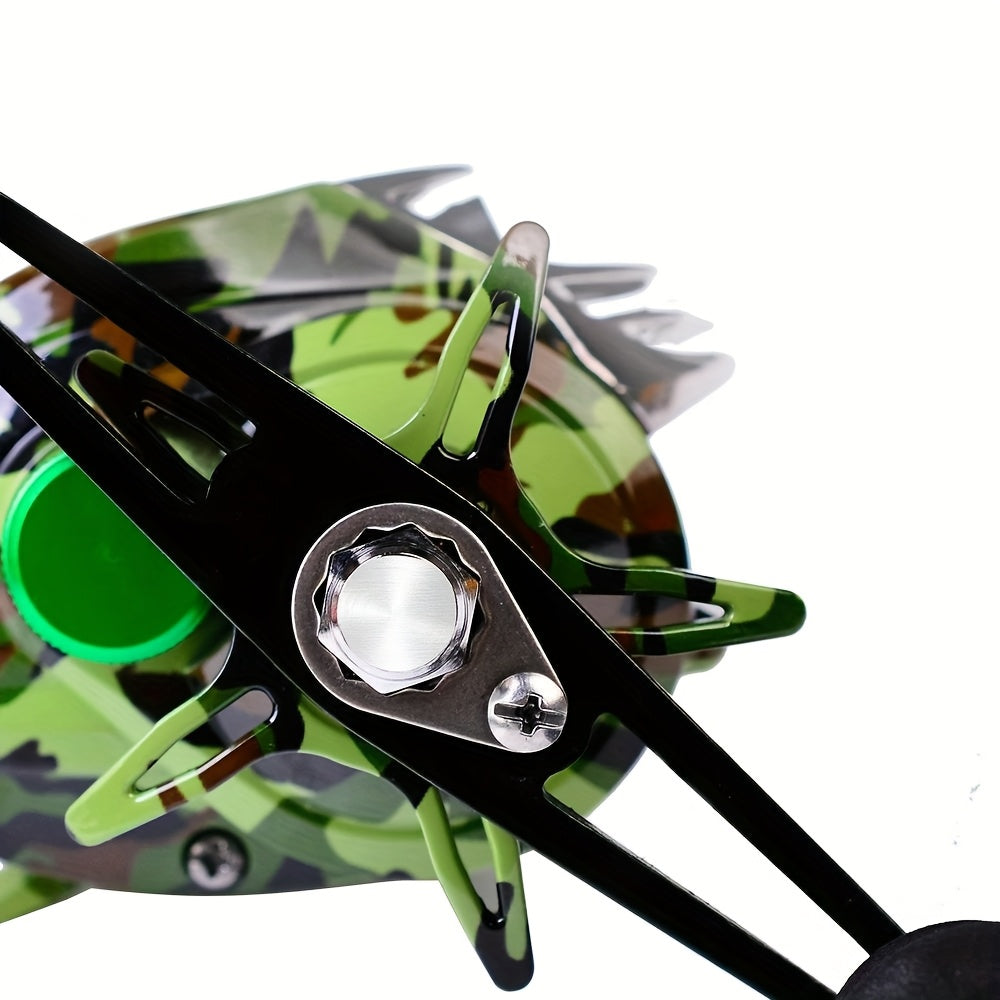 Moulinet Casting Classic Pro Speed Spool SLP – Moulinet profil bas, gaucher et droitier, système de frein fluide, noir et or ou noir et rouge, pêche au bar en eau douce