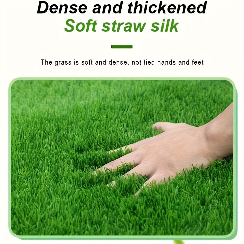 Tapis d'herbe artificielle pour chien, lavable et réutilisable, anti-odeur, pour l'apprentissage de la propreté à l'intérieur, 46 cm x 70 cm – Tapis de propreté en gazon pour chien