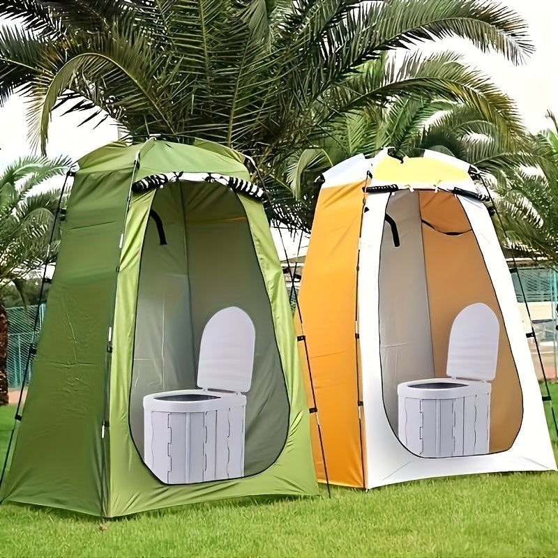 Tente de douche de camping escamotable portable – Cabine d'intimité, vestiaire léger et imperméable, tente de toilette extérieure pour le camping, la randonnée, la plage et le sac à dos, abri d'intimité à installation rapide