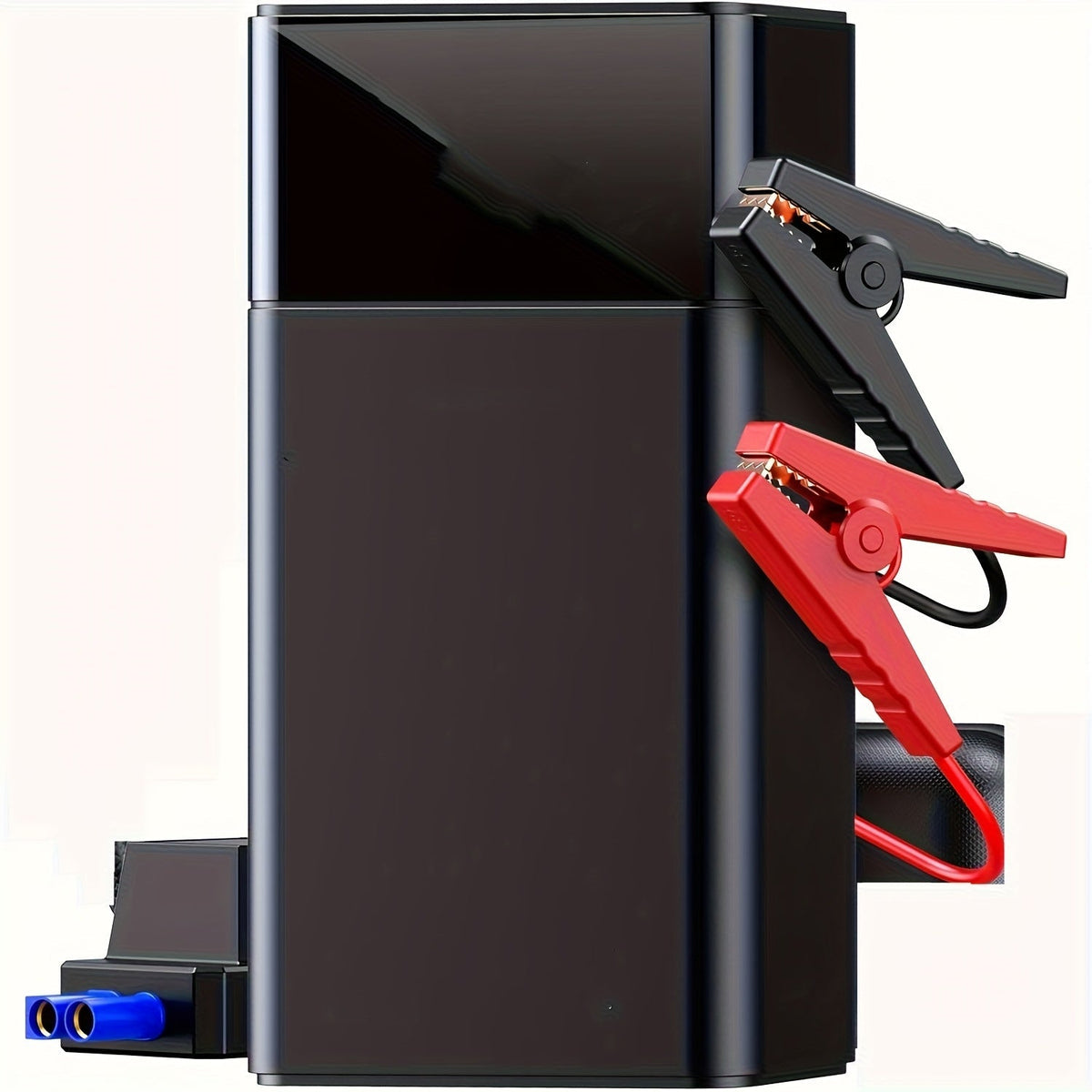 Kit de démarrage portable pour voiture, booster de batterie 12V multifonction avec lampe de poche LED, éclairage de secours SOS et pompe à air pour voitures, camions et accessoires d'alimentation d'urgence
