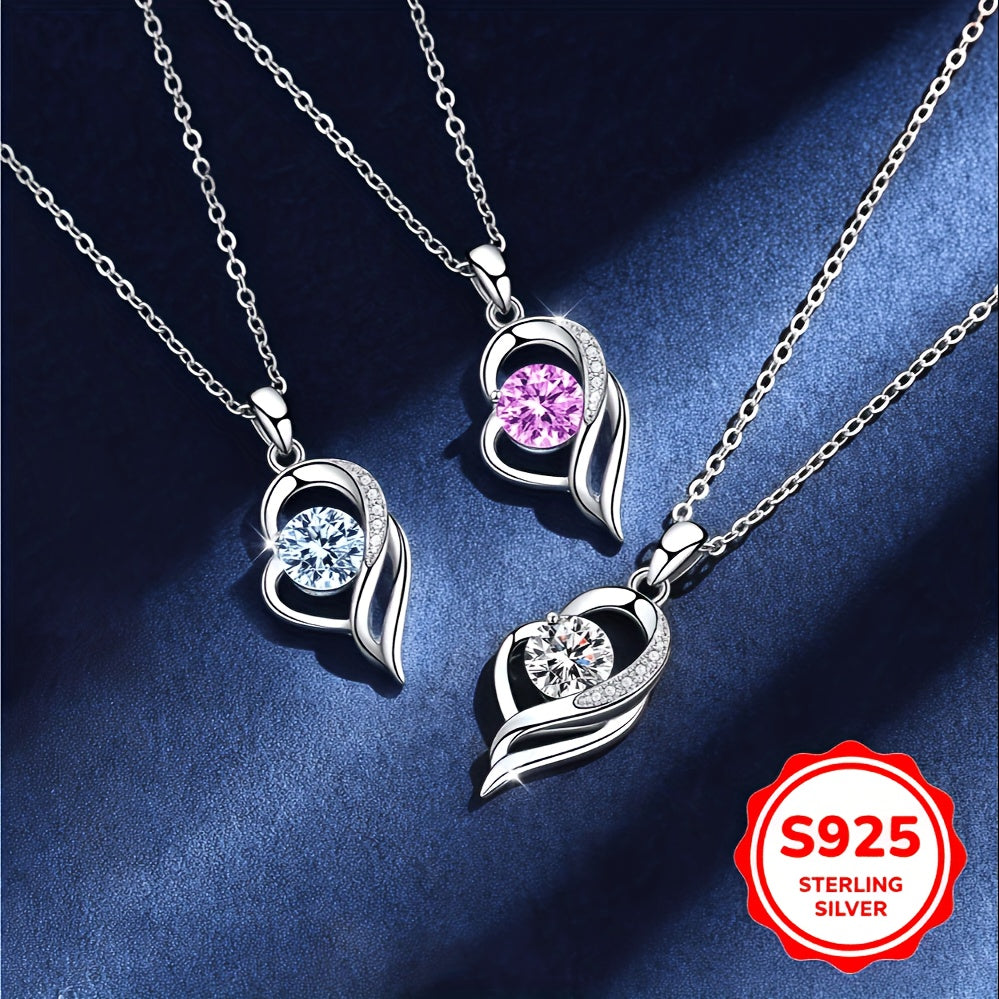 Parure de collier en zircone synthétique étincelante 2-3 pièces – Colliers superposés délicats et hypoallergéniques pour femmes, bijoux fins en oxyde de zirconium pour le quotidien et les fêtes, coffret cadeau de luxe avec option boucles d'oreilles.