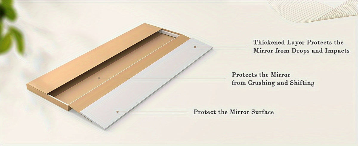 Miroir pleine longueur arqué avec support 64x21 / 59x16 pouces, miroir de sol en verre nano incassable avec cadre en alliage d'aluminium, miroir pleine longueur sur pied pour chambre, salon, vestiaire, décoration murale