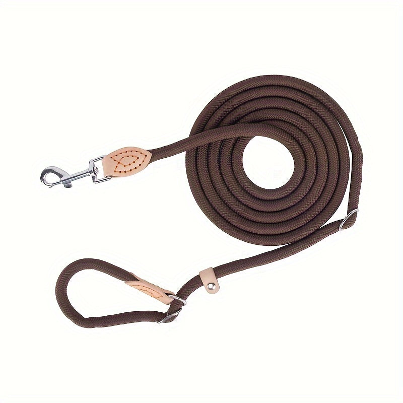 Hands-Free Double Dog Leash Nylon 1 to 2 Splitter - Sturdy Dual Dog Walking Leash for Outdoor Running, Jogging & Walking, No-Tangle Coupler for Small and Medium Dogs, 6 Colors