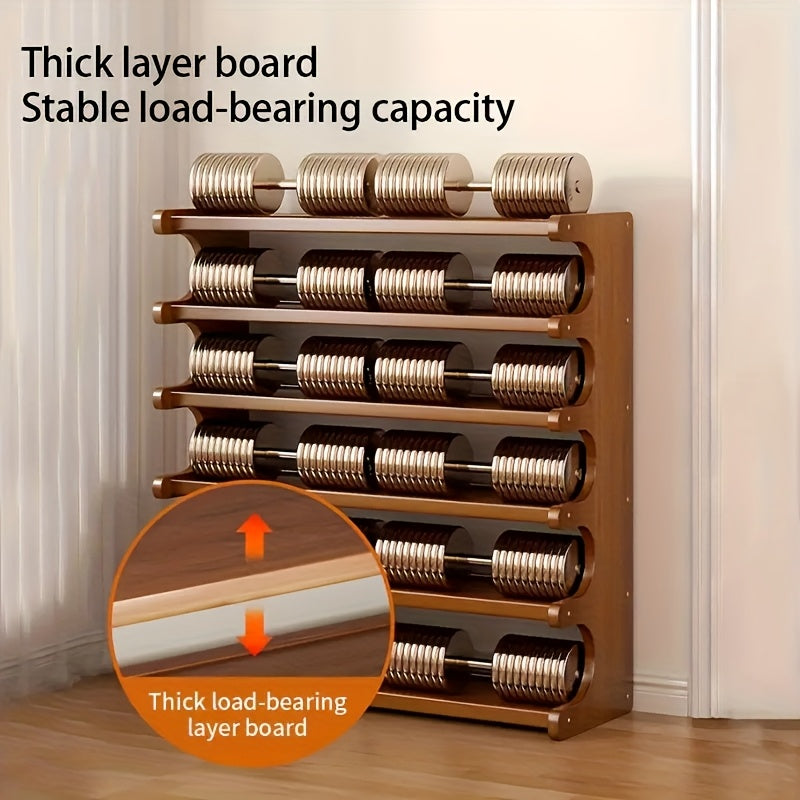 Meuble à chaussures 3/5/6 niveaux effet bois | Organisateur de rangement multi-niveaux gain de place | Étagère à chaussures sur pied facile à monter pour entrée, dortoir, placard ou chambre | Marron