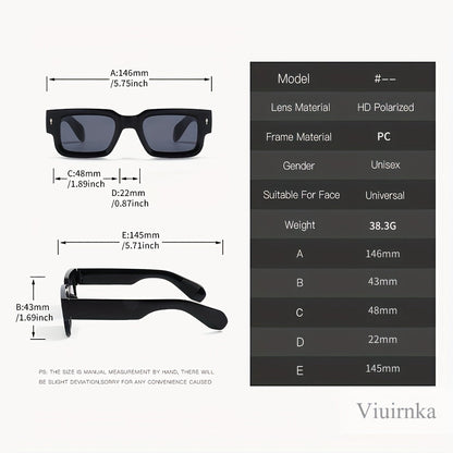Lot de 2 lunettes rétro carrées épaisses - Monture audacieuse protection UV400 pour hommes et femmes, soirées, festivals, costumes d'Halloween et look quotidien affirmé