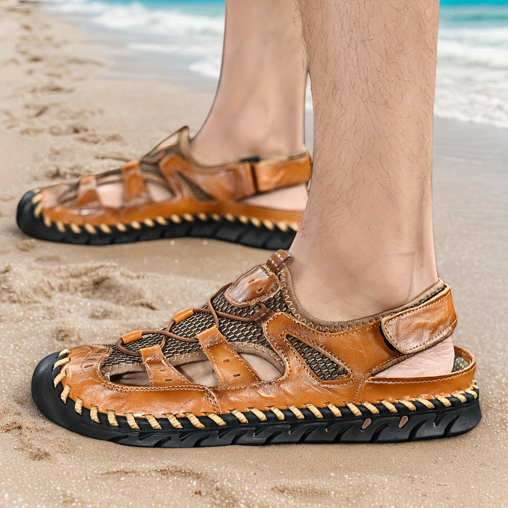 Sandales d'eau fermées pour hommes - Sandales de sport antidérapantes à séchage rapide pour la plage, la marche et les activités de plein air, semelle souple et respirante, disponibles en 4 coloris, tailles US 5 à 12,5