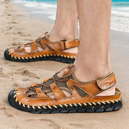 Sandales d'eau fermées pour hommes - Sandales de sport antidérapantes à séchage rapide pour la plage, la marche et les activités de plein air, semelle souple et respirante, disponibles en 4 coloris, tailles US 5 à 12,5