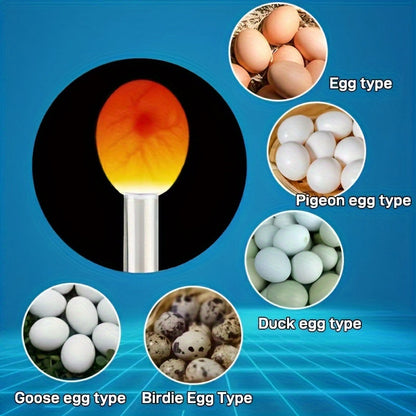 Mire-œuf haute intensité portatif pour contrôle de la fécondation en incubation, lampe torche multifonction pour œufs de poule, canard et autres volailles, 1 pièce, 2 pièces, 3 pièces