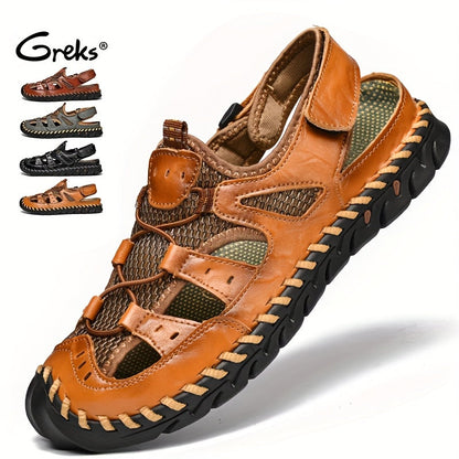 Sandales d'eau fermées pour hommes - Sandales de sport antidérapantes à séchage rapide pour la plage, la marche et les activités de plein air, semelle souple et respirante, disponibles en 4 coloris, tailles US 5 à 12,5
