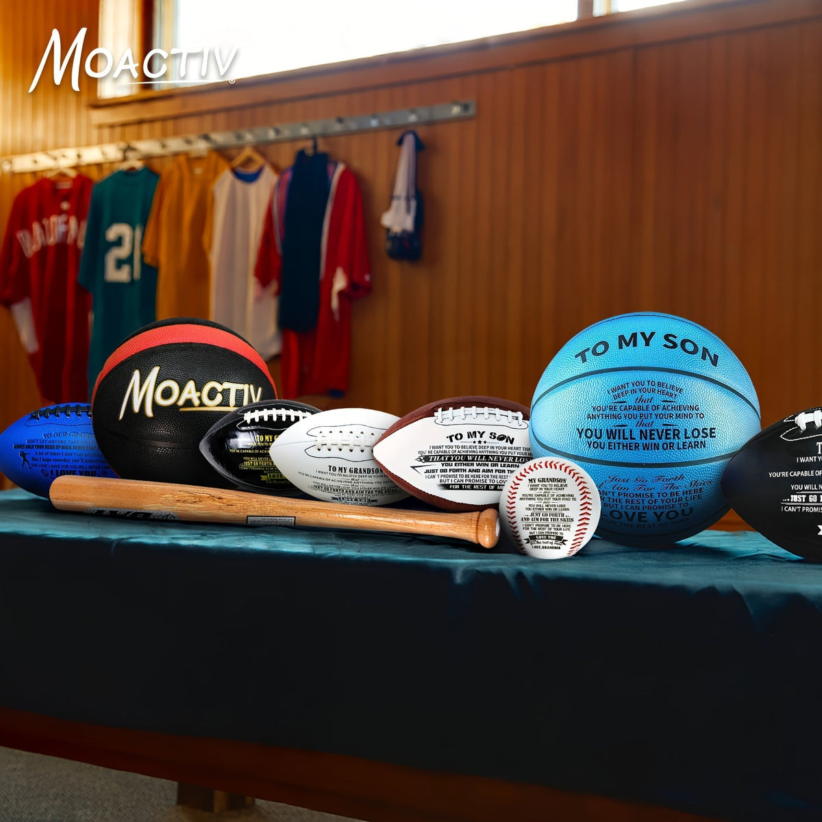 Ballon de basket gravé pour petit-fils et fils – Ballon de basket taille 7 personnalisé et inspirant avec pompe, cadeau de motivation pour anniversaire, Noël, fête, bleu rouge or noir