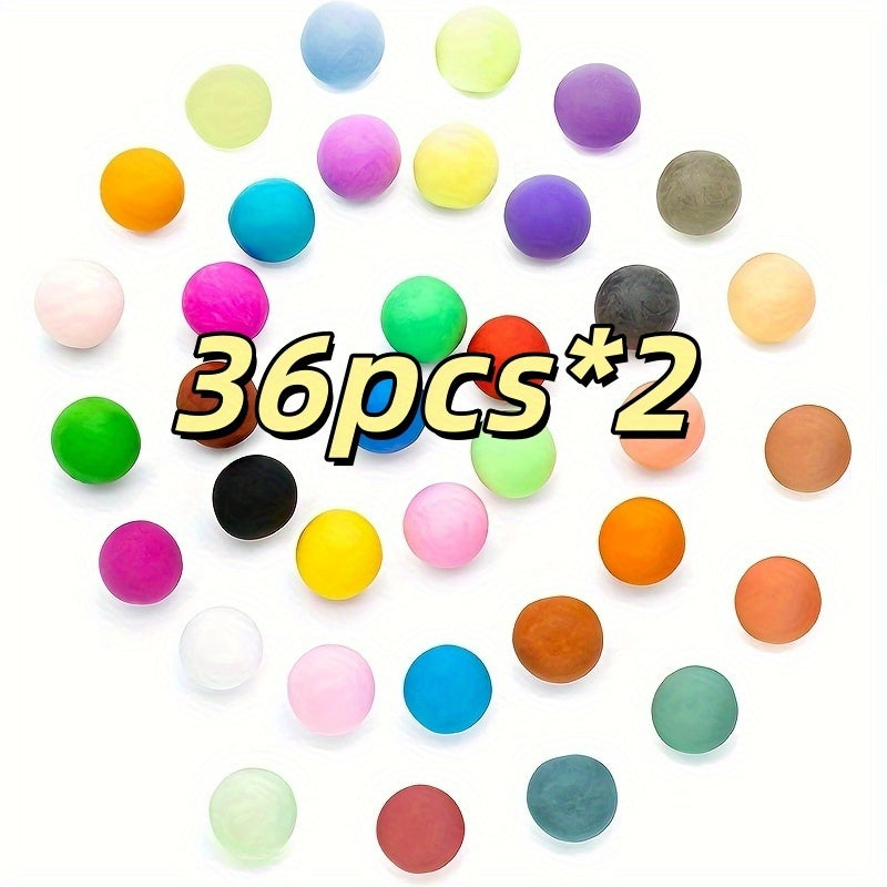 Kit de pâte à modeler autodurcissante pour enfants, argile naturelle, mousse magique, pâte à modeler DIY, additifs pour slime, fournitures de loisirs créatifs, non toxique, 12 à 144 couleurs, cadeau pour enfants