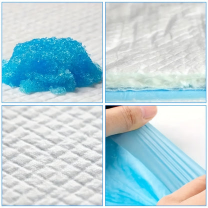 Alèses super absorbantes pour chien 60x60 cm pour le dressage des chiots et l'usage en intérieur – Alèses d'apprentissage anti-fuites et anti-odeurs, paquets économiques de 50 / 100 / 200 / 400 unités