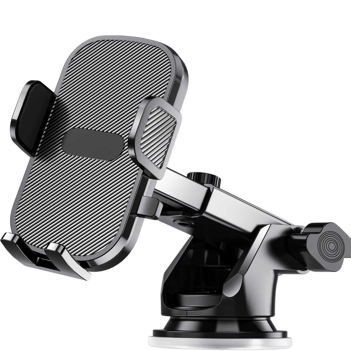 3-in-1 Car Phone Holder Suction Cup & Air Vent Mount | 360° Rotation, 6.5"-8.5" Telescopic Arm, 60LB Nano-Gel Suction, Scratch-Proof – Universal Fit for iPhone, Samsung, Google & All 4"-7.2" Phones