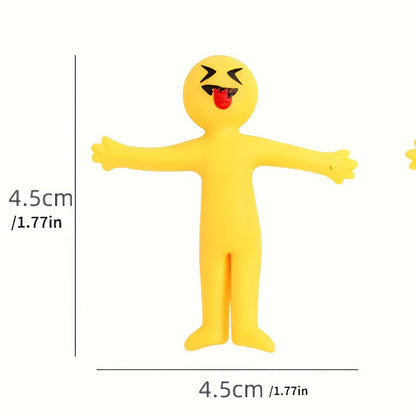 30 figurines extensibles Lala pour enfants - Mini poupées créatives en plastique semi-souple, jouet sensoriel anti-stress, cadeau idéal pour pochettes surprises, bas de Noël et fêtes pour garçons et filles, styles aléatoires