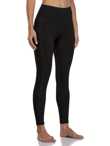 Lot de 5 pantalons de yoga de compression à motifs pour femmes – Leggings de fitness 7/8, coupe cheville, à motifs léopard, camouflage et unis, bas de survêtement de sport taille haute pour la gym, S-XXL