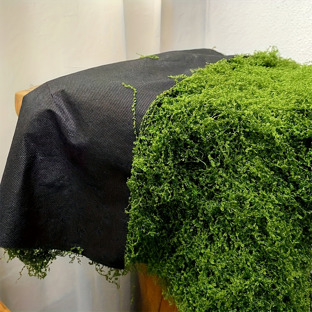Rouleau de tapis de mousse artificielle 50x200 cm – Faux gazon pour mur, jardin, mariage, toit et décoration intérieure/extérieure, découpable et facile à entretenir