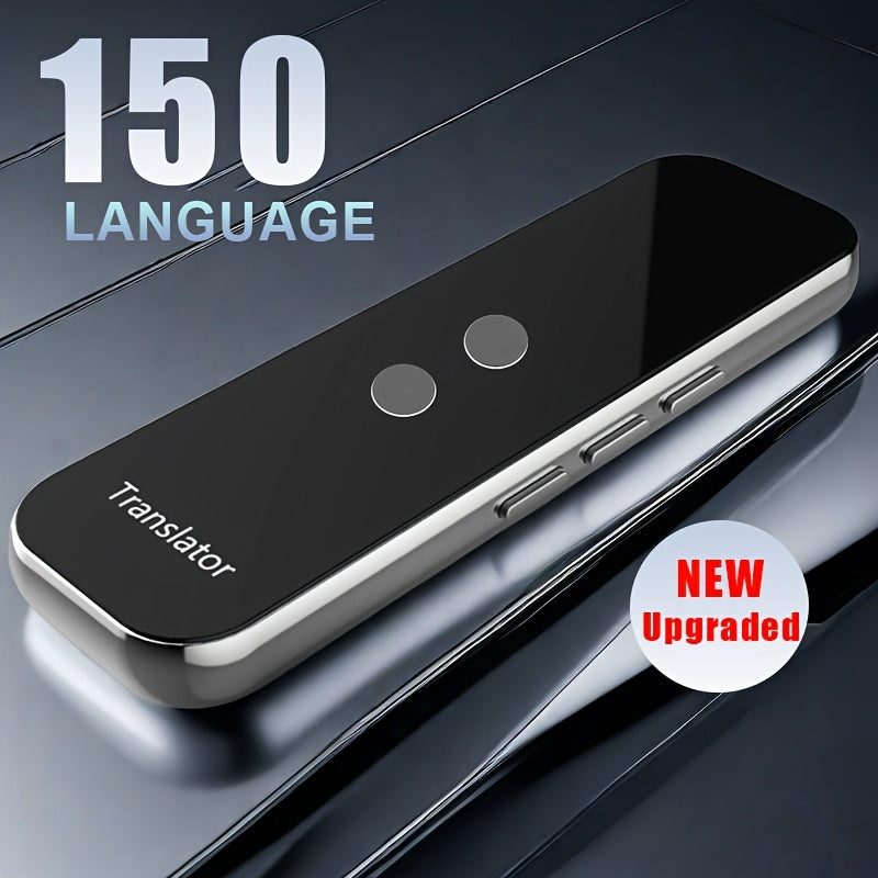 Appareil de traduction portable, traduction vocale instantanée bidirectionnelle en 137 langues, connecté à une application, traducteur haute précision pour les voyages, les affaires et l'apprentissage avec écouteurs