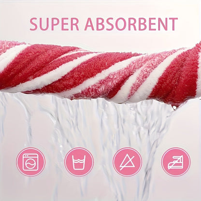 Ensemble de serviettes de bain rayées, absorbantes, à séchage rapide, ultra douces et douces pour la peau, 70 x 140 cm, pour la maison, la salle de bain ou la plage – Disponible en lot de 1 ou 4, plusieurs couleurs au choix
