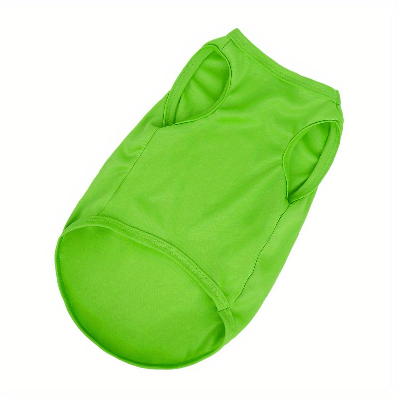 T-shirts pour petits chiens - Pull doux et coloré pour chiot, vêtements pour animaux légers et respirants pour chiens mâles et femelles, tenue décontractée pour chien pour temps chaud