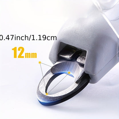 LED Pet Nail Clipper with Light & Safety Guard - Ergonomic Non-Slip Handle for Precise Dog & Cat Nail Trimming, Professional Pet Nail Cutter with Built-In LED for Safe at-Home Grooming, Cats & Dogs