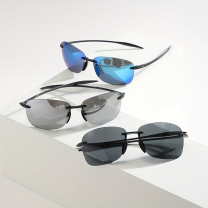 Lunettes de soleil polarisées pour hommes – Pack de 3 ou 6, protection UV400, verres HD anti-reflets, monture en polycarbonate légère, lunettes pour la conduite et les sports de plein air, lot cadeau pour lui