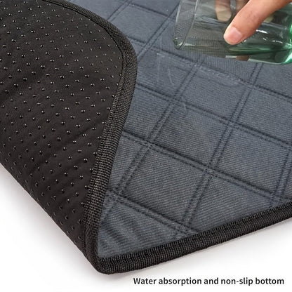 Tapis imperméable pour animaux, étanche, antidérapant et réutilisable, alèse pour chien anti-odeurs, tapis de confort lavable pour cage, caisse, siège auto, canapé et sol, tapis d'apprentissage pour chiot, style classique